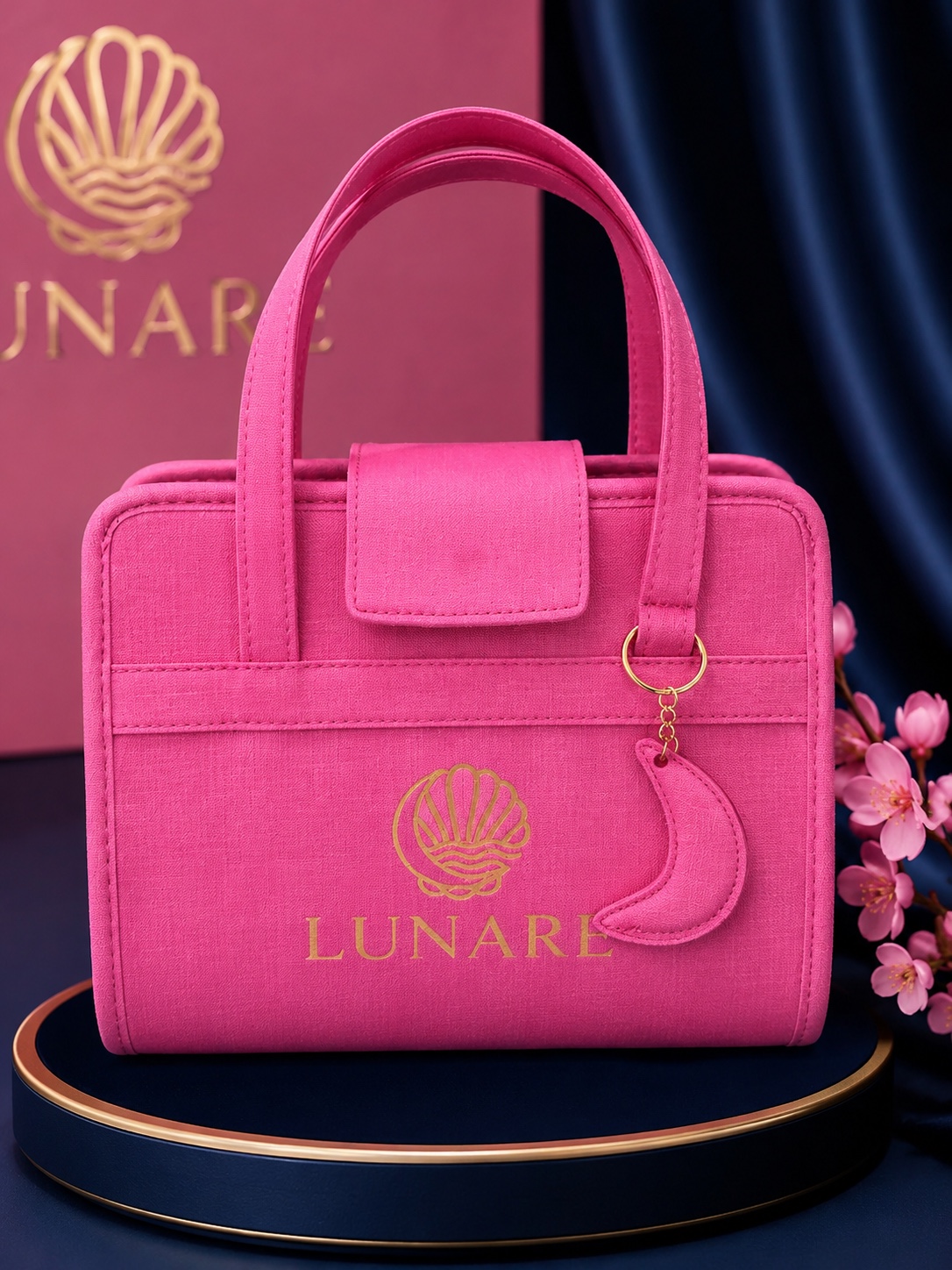 Bolsa pink Joias Lunare